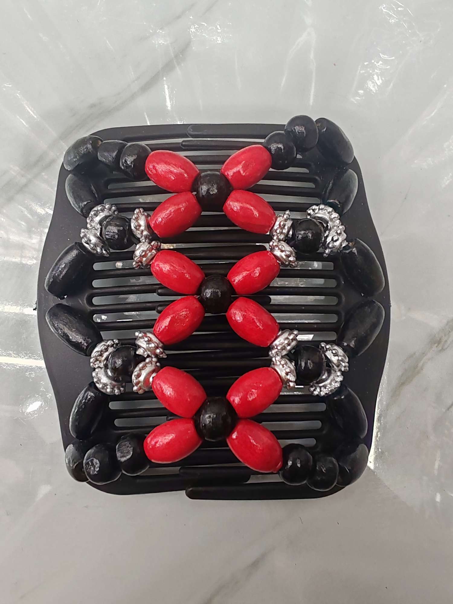 发梳头饰实物图