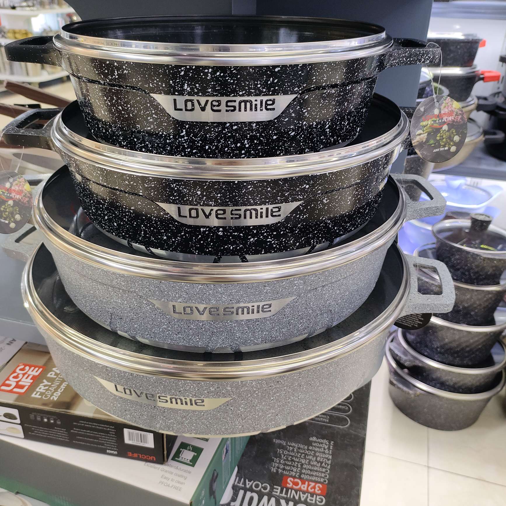 麦饭石不粘锅浅汤锅详情图4