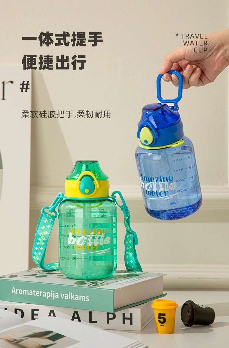 S150-TY-0935 Fitness and sports water Bottle, portable Large 700ml, high appearance level plastic cup for female students, summer detail image 7
