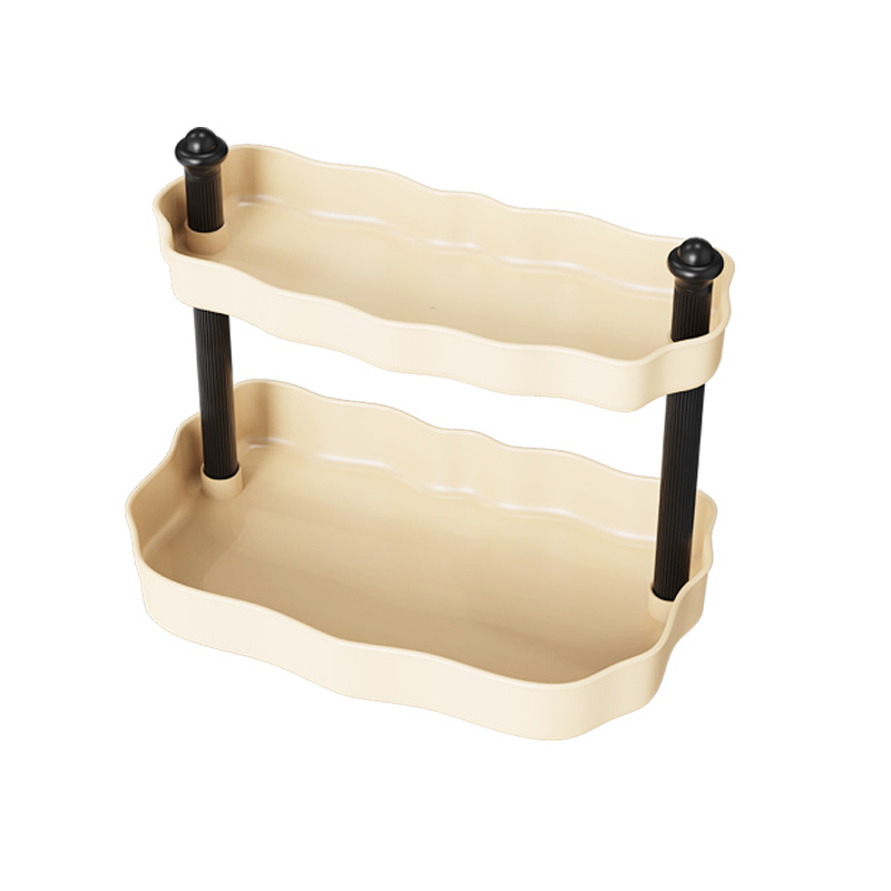 J149-007 plastic desktop shelf Multi-layer high appearance horizontal storage rack mugs milk tea store organizer undefined