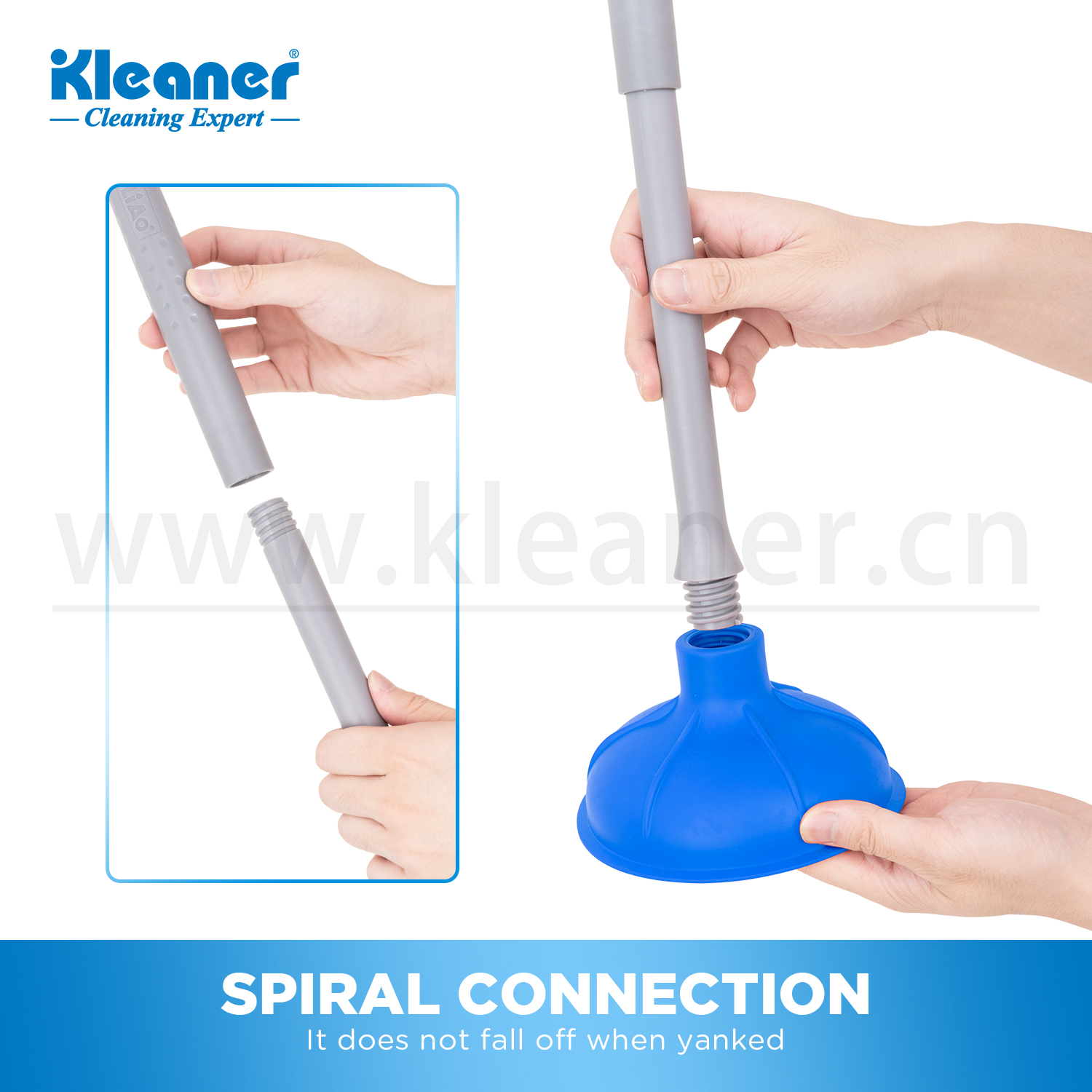 The toilet has super suction Item Picture