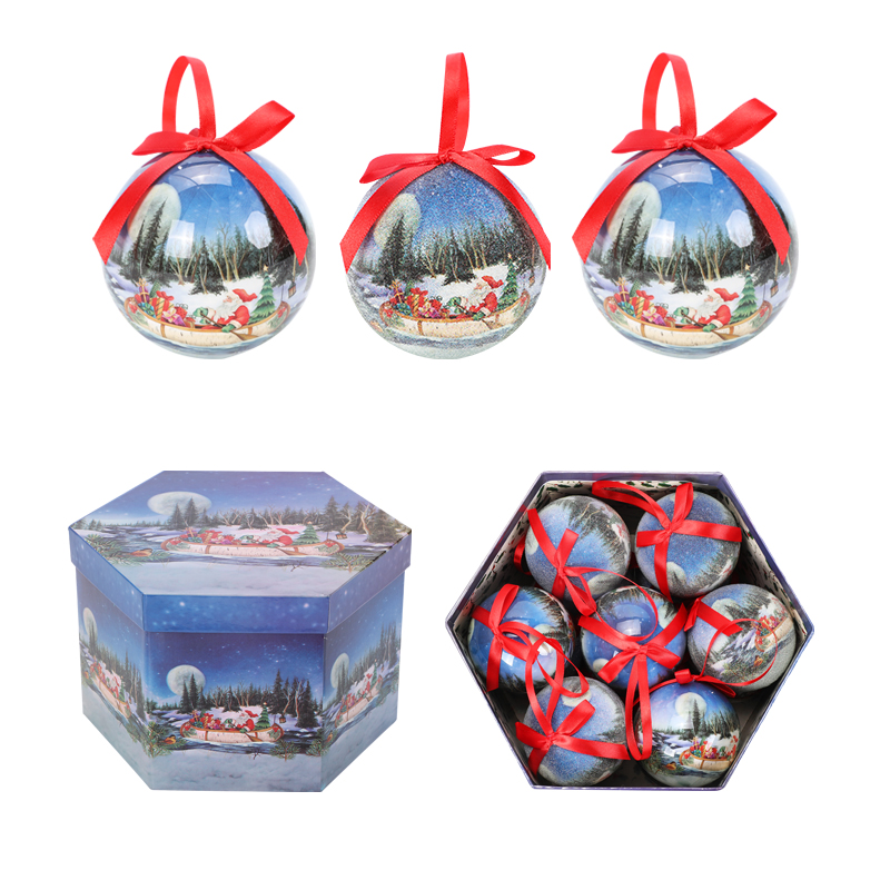 Cross-border new products: Handmade foam stickers, Christmas balls, Christmas pendants, Christmas decorations, and festive atmosphere pendants Specification image