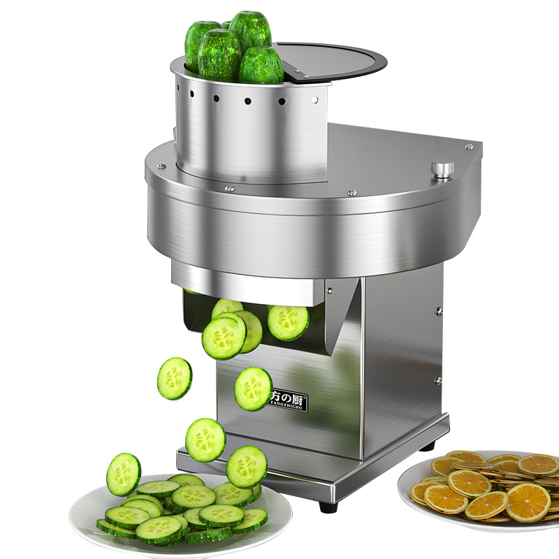 Commercial electric slicing and shredding machine, lemon, potato and radish machine, canteen and restaurant processing equipment Item Picture