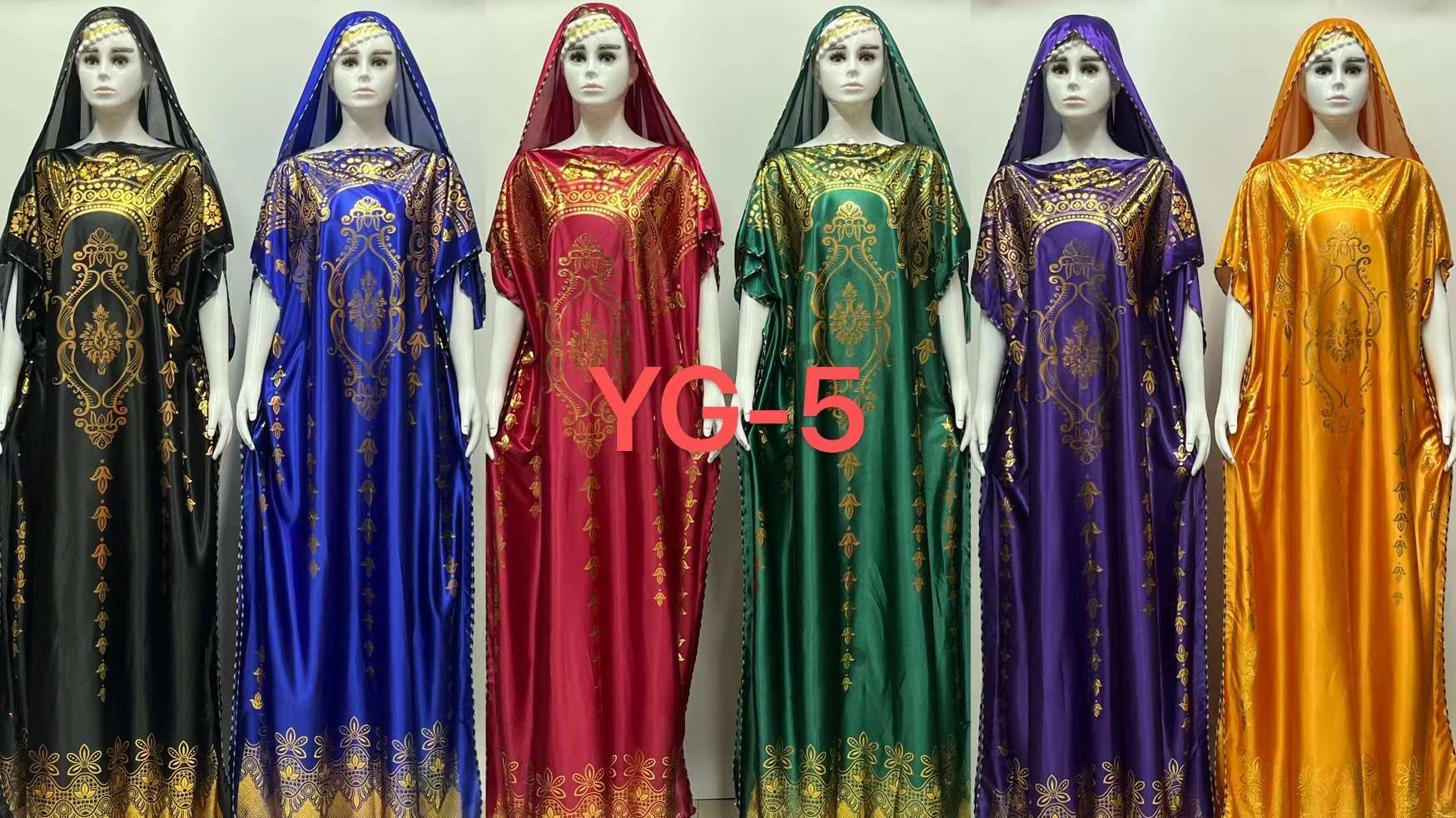 Muslim women's robe, women's style with hat, Middle Eastern style women's ethnic clothing, Muslim clothes with Middle Eastern hat, exquisite Middle Eastern women's dress, Middle Eastern women's dress detail image 2