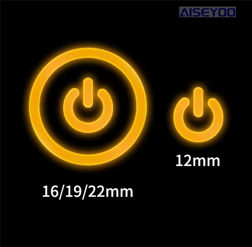 金属按钮开关12/16/19/22mm轻触自复位点动微行程超短超薄按键 微行程轻触金属按钮开关 超薄超短点动按键详情11