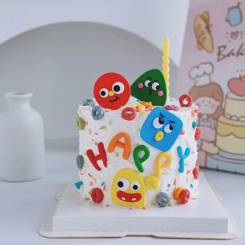 Multi-color spiral birthday candle cake decoration plug-in, birthday candle dessert counter baking decoration, birthday candles, candles, aromatherapy candles, birthday candles, home candles, cake candles, candles, aromatherapy small candles, cake flame candles Item Picture