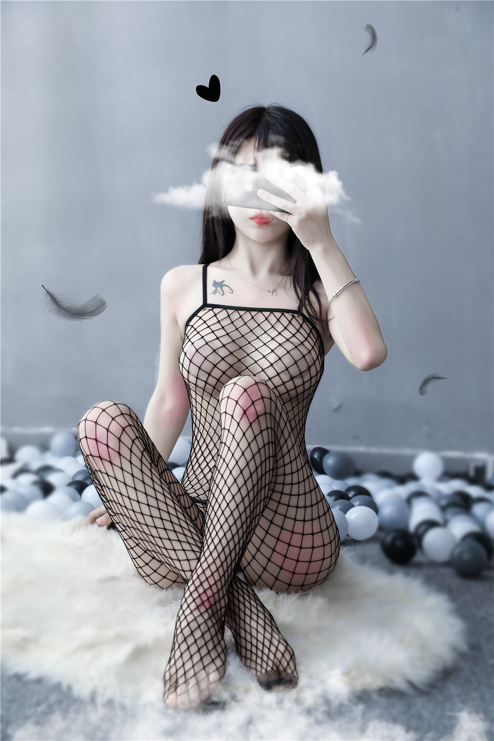 网格情趣内衣大网吊带开档连体丝袜镂空制服诱惑睡衣情趣睡衣情趣内衣情趣用品情趣汉服睡衣详情3