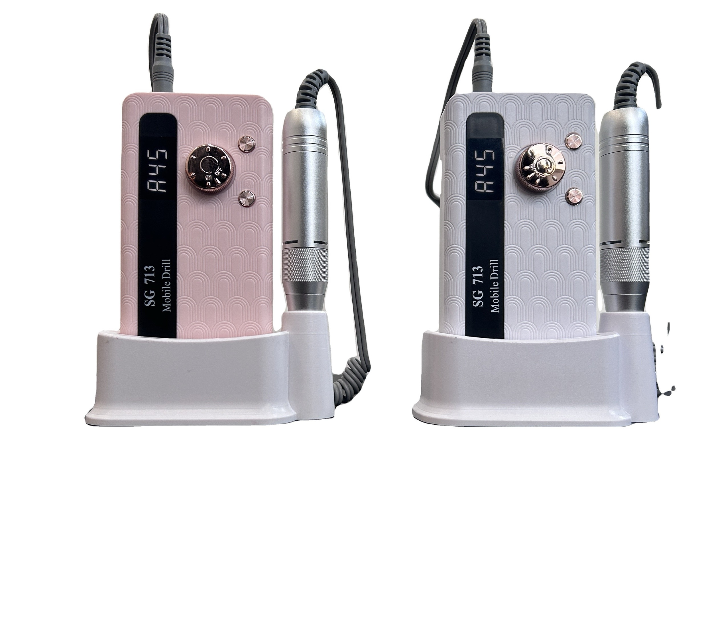 The 2025 new battery-powered nail polish polishing machine operates at 45,000 RPM and does not burn your nails details Picture