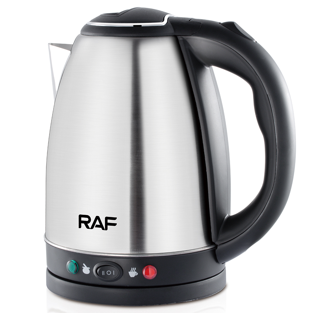 RAF 欧规热销家用不锈钢电热水壶2.5L大容量内壁标示烧水壶详情8