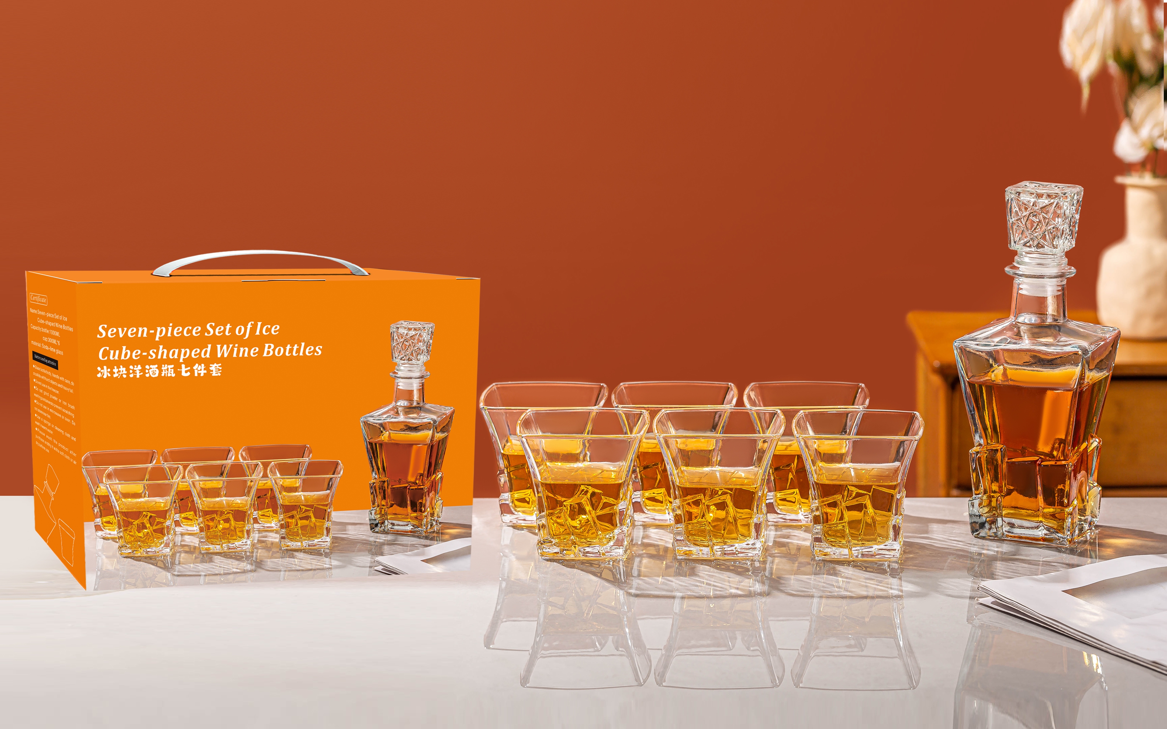 水晶杯/白酒/啤酒桶/酒具/酒杯识别器产品图