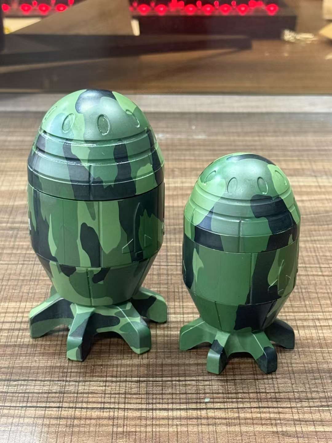 火箭子弹磨烟器，造型磨烟器，烟具，锌合金磨烟器详情图4