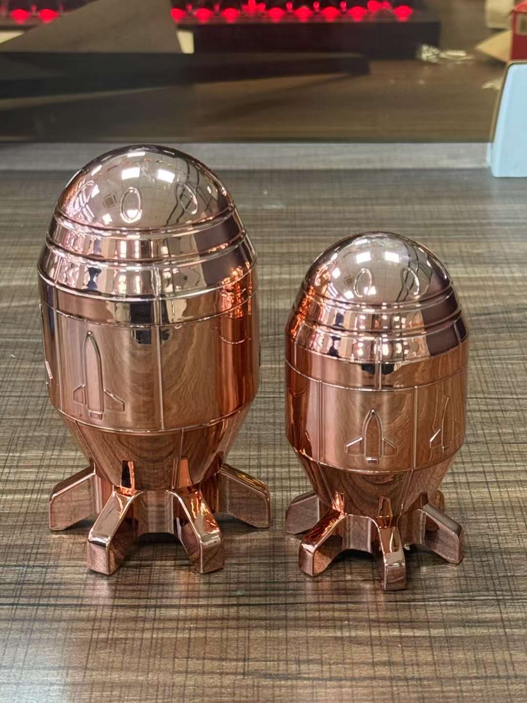 造型磨烟器，火箭子弹磨烟器，锌合金磨烟器，烟具详情图4