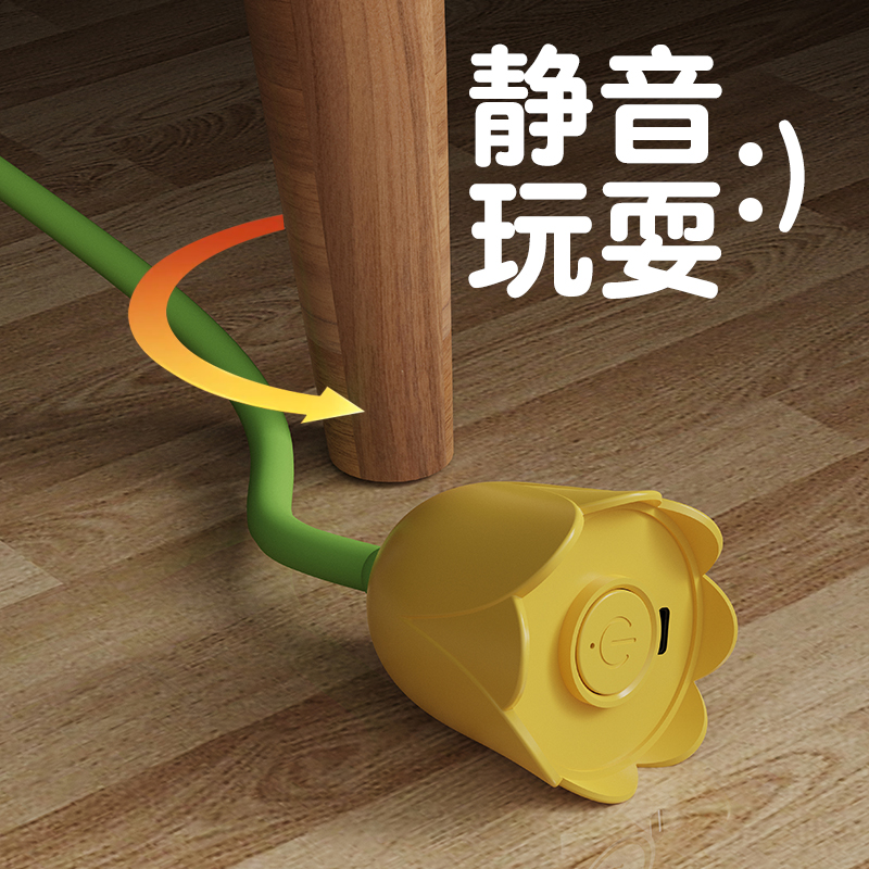 Cat Toy Automatic Cat Tickling Ball High And Boring Intelligent Cat Tickling Stick Energy Consumption Tuk Tuk Ball Electric Dog Tickling Ball Application Scenario