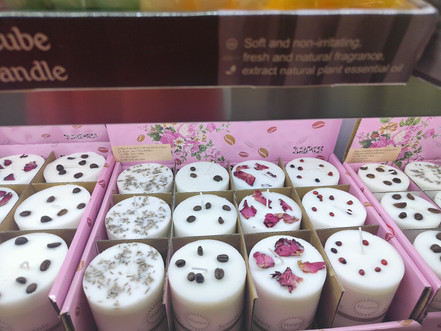 办公室文化气氛布置用品 精油香薰蜡烛 生日庆祝蜡烛 安全无烟环保照明香薰蜡烛