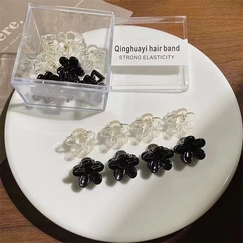 Summer flower small grab clip, bangs clip, broken hair clip, women's side clip, forehead clip, braid wonder, princess headwear, hair clip