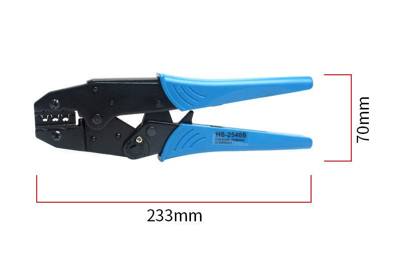 压线钳HS-2546B光伏端子冷压钳LS-2546B连接器压紧线详情4