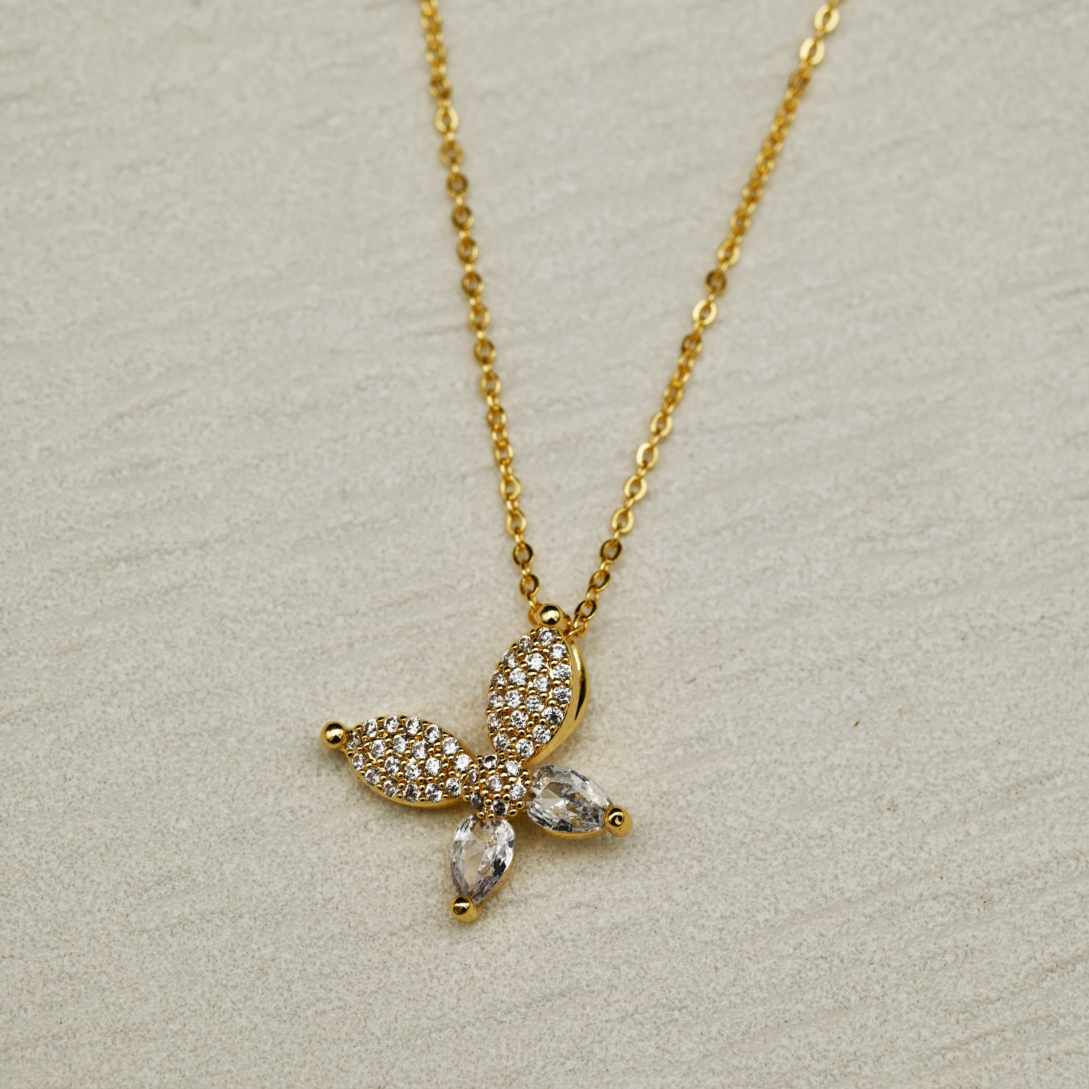 吊坠/铜/18K白底实物图