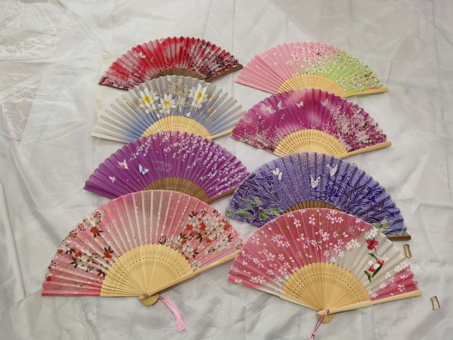 漆扇 扇子女式夏季中国风团扇 竹质工艺品 精致礼品工艺品 风雅古韵手工制作详情图10