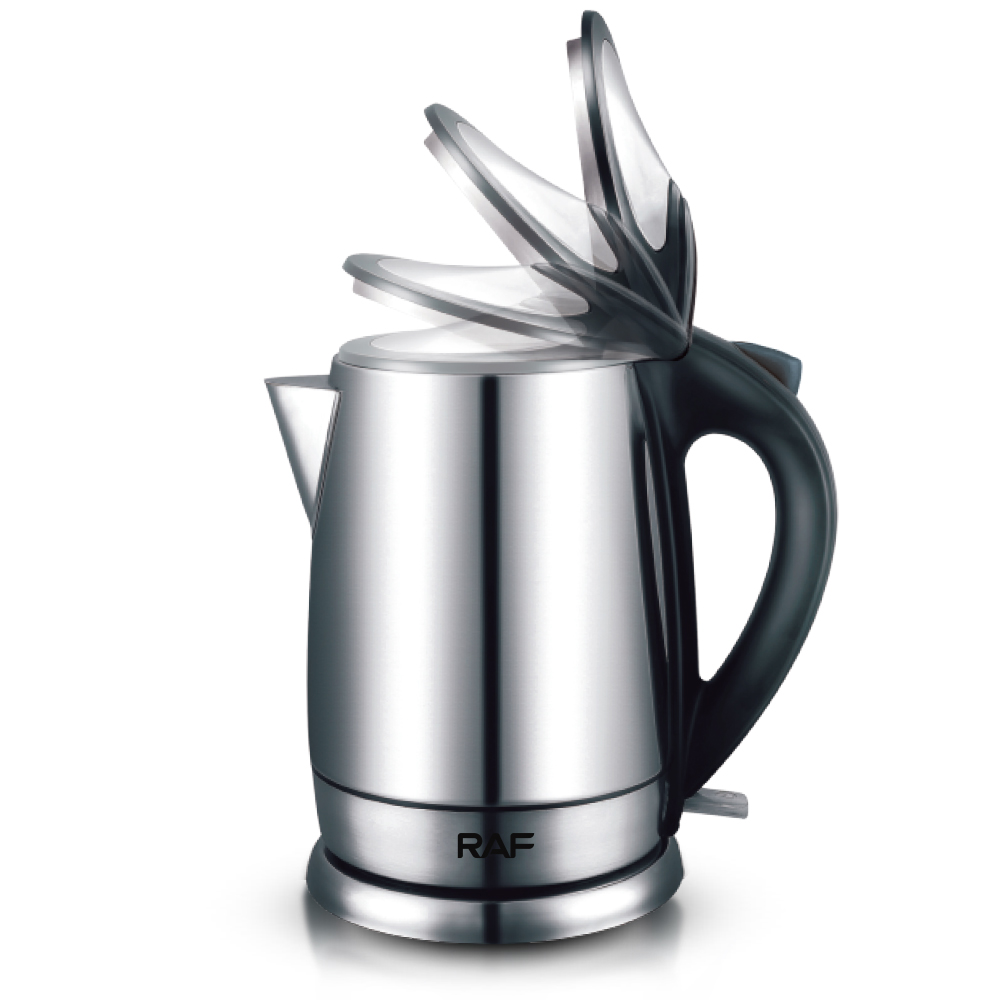 RAF Cross-border European standard high-power 304 stainless steel anti-dry-burning electric kettle, quick heating kettle Specification image