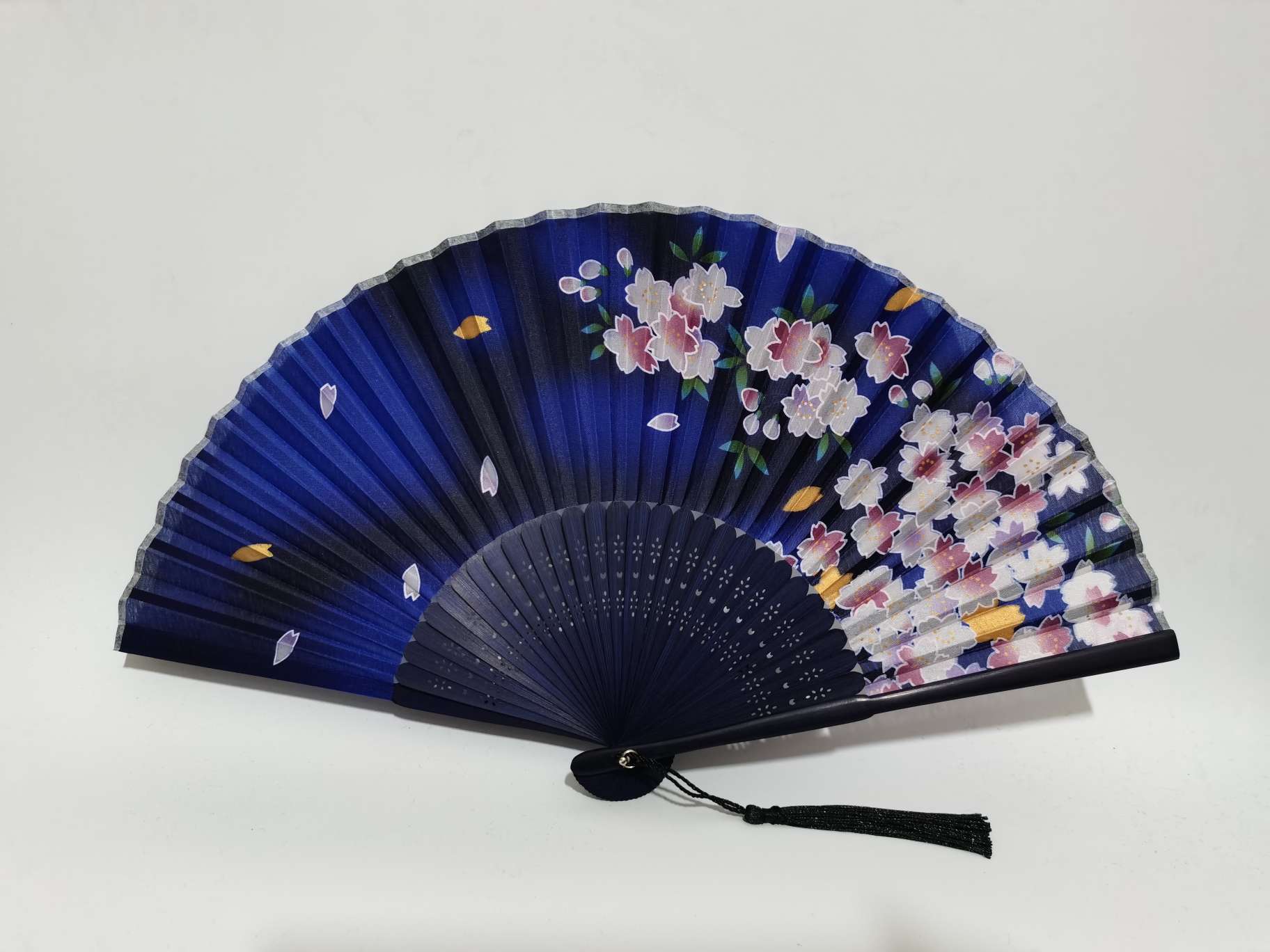 漆扇 扇子女式夏季中国风团扇 竹质工艺品 精致礼品工艺品 风雅古韵手工制作详情图8