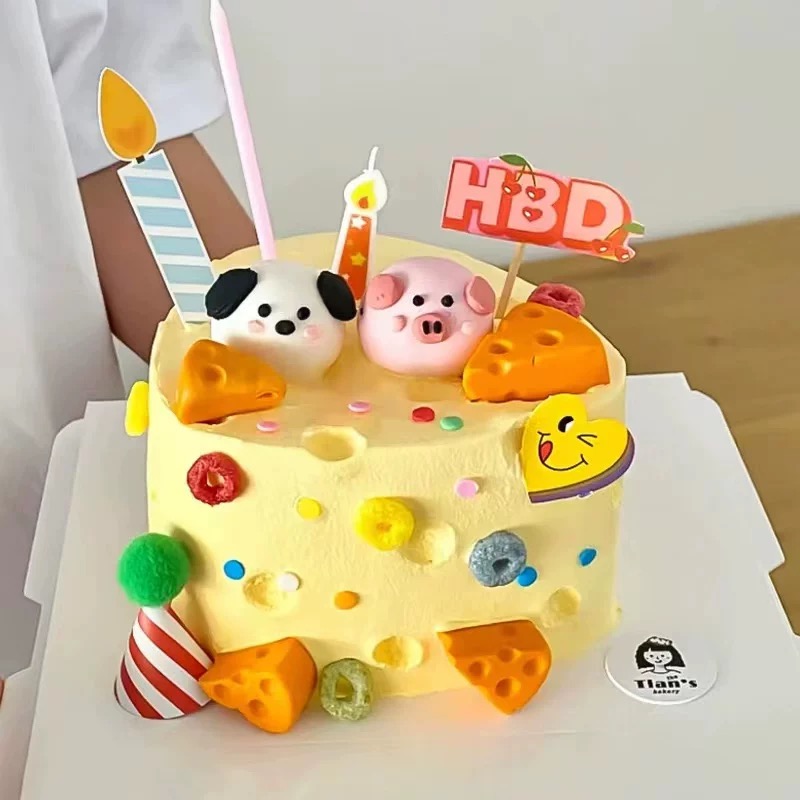 可爱多色节日蜡烛蛋糕装饰插件生日蜡烛甜品台烘焙装扮生日蜡烛蜡烛香薰蜡烛生日蜡烛家用蜡烛蛋糕蜡烛蜡烛香薰小蜡烛蛋糕火焰蜡烛详情10