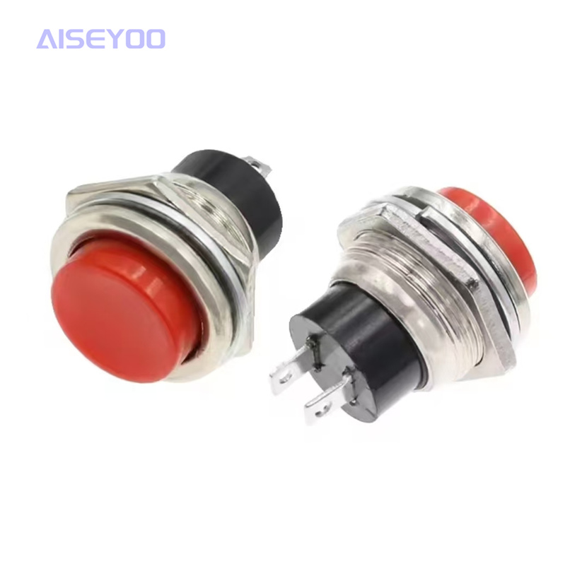 The DS-212 circular self-resetting lock-free small point-action key switch electronic hanging scale 2-pin 16mm button switch is turned on to start the power button Application Scenario