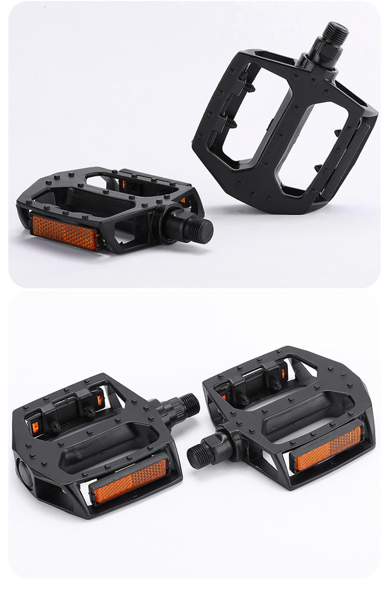 HX-184 aluminum alloy bicycle pedals, mountain bikes with nails, anti-slip bicycle pedals and pedals pic 11