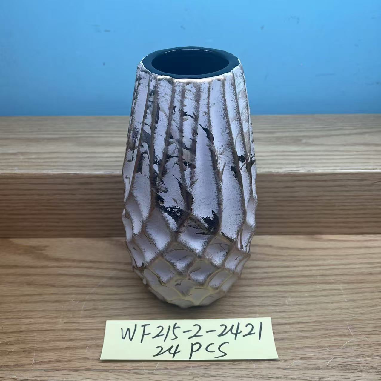 博凯工艺陶瓷花瓶WF25-2-2421陶瓷花瓶工艺品花瓶