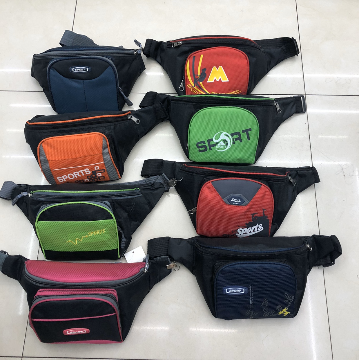 双肩球袋/手机包学生长款韩版/永州批发/物流框白底实物图