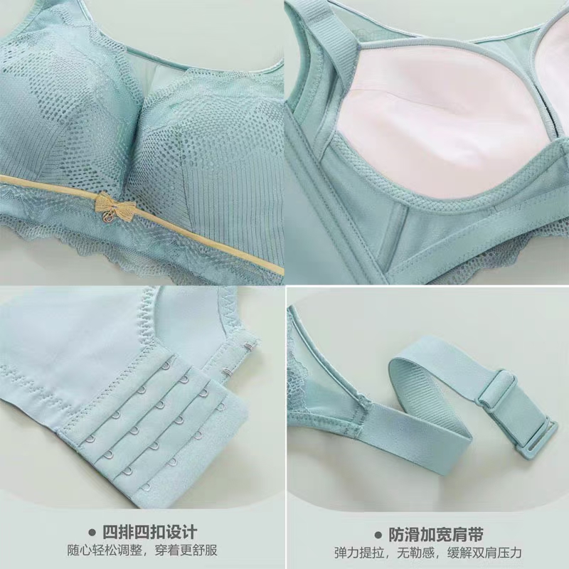 无钢圈文胸实物图