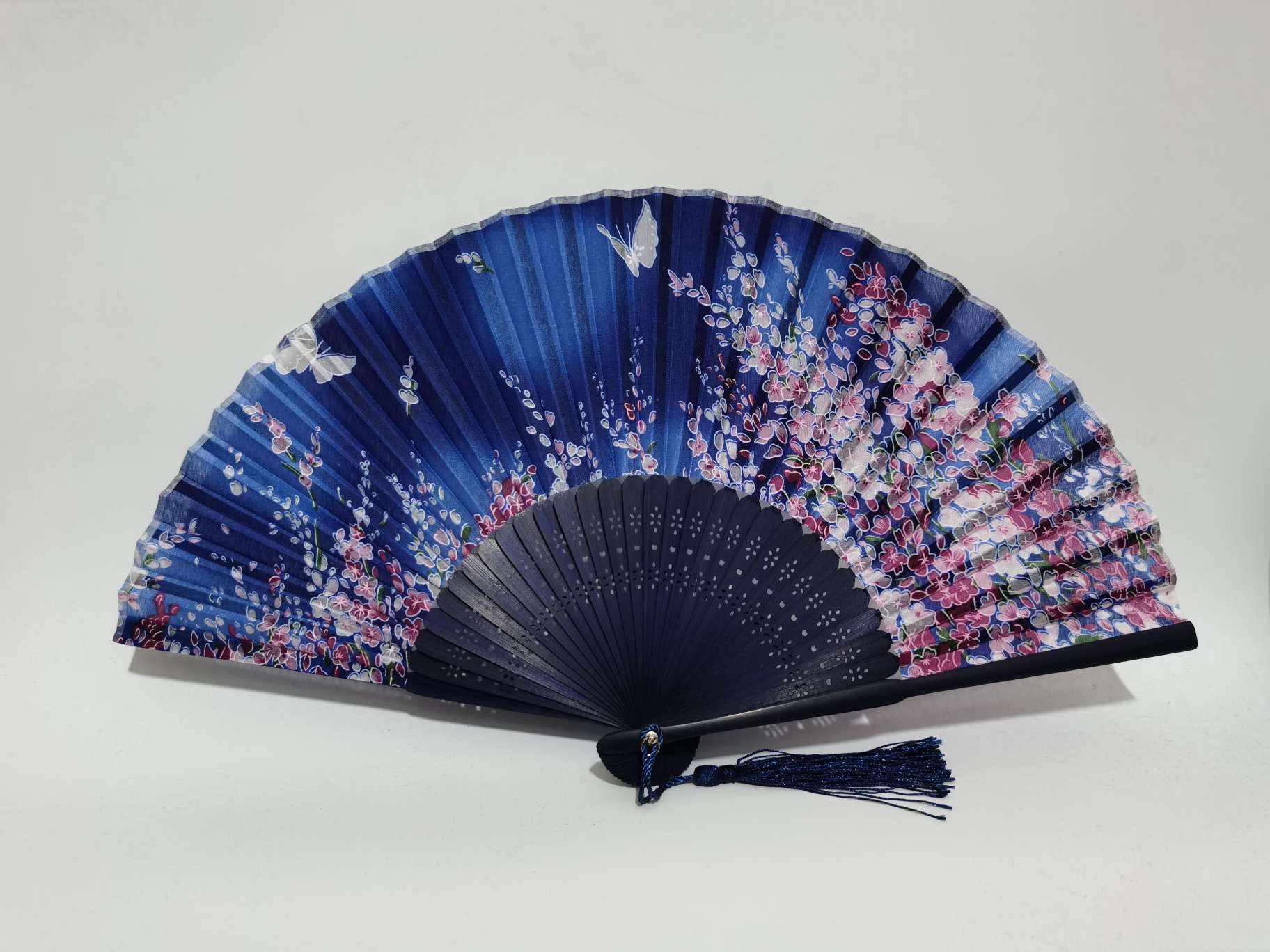 漆扇 扇子女式夏季中国风团扇 竹质工艺品 精致礼品工艺品 风雅古韵手工制作