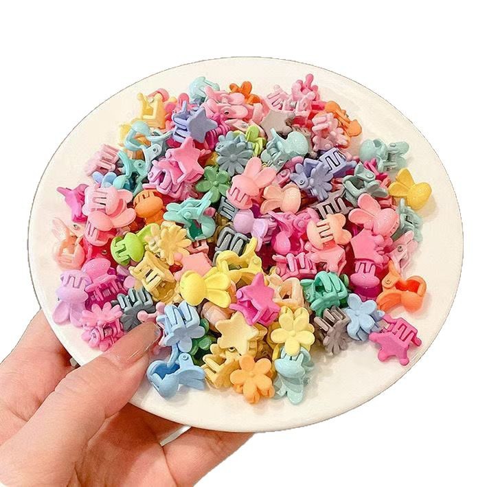 新款糖果色迷你抓夹卡通儿童可爱小夹子公主头刘海碎发夹百搭发饰 儿童产品图