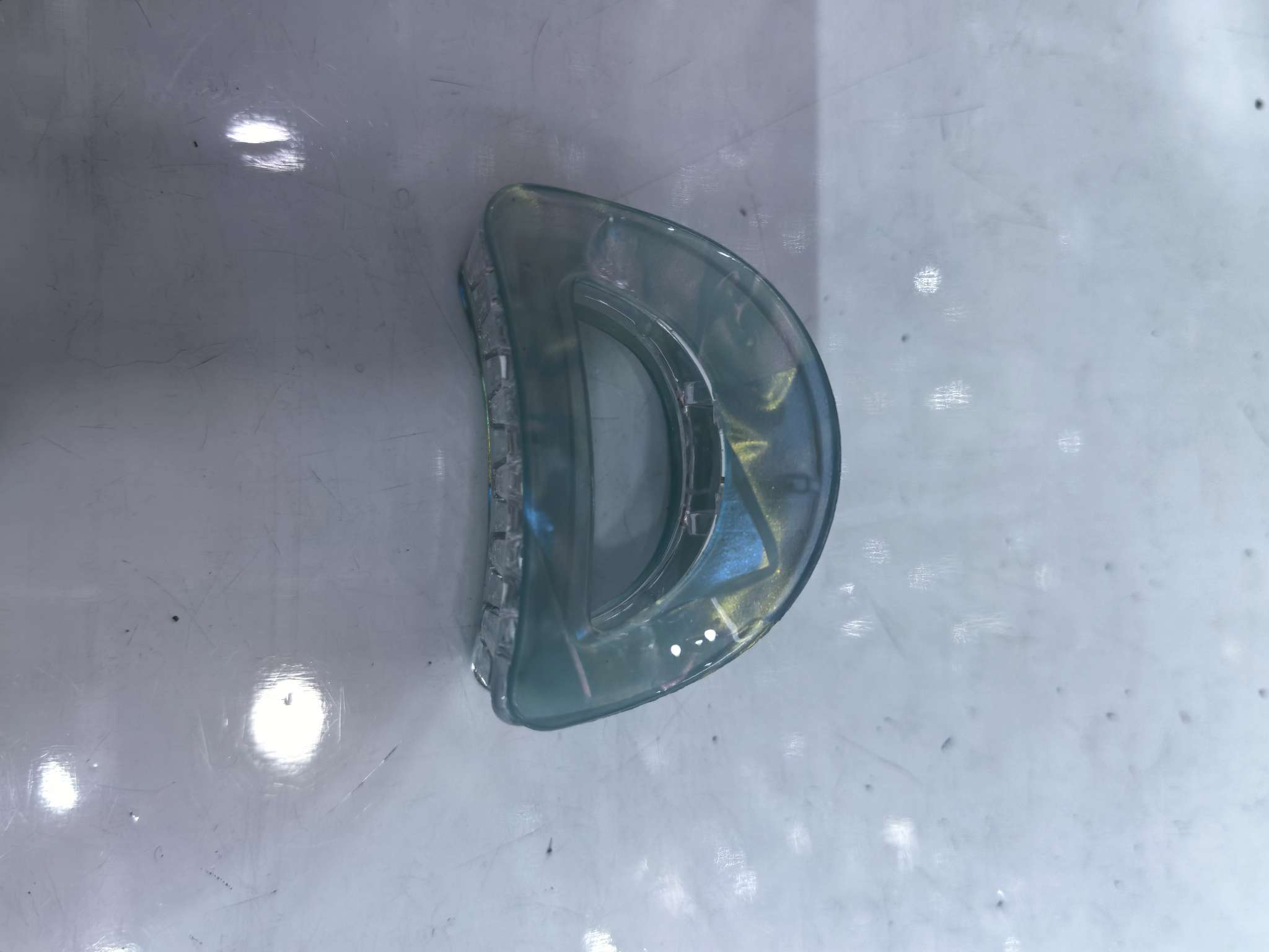 4cm 人鱼色抓夹 半圆形刘海夹韩系