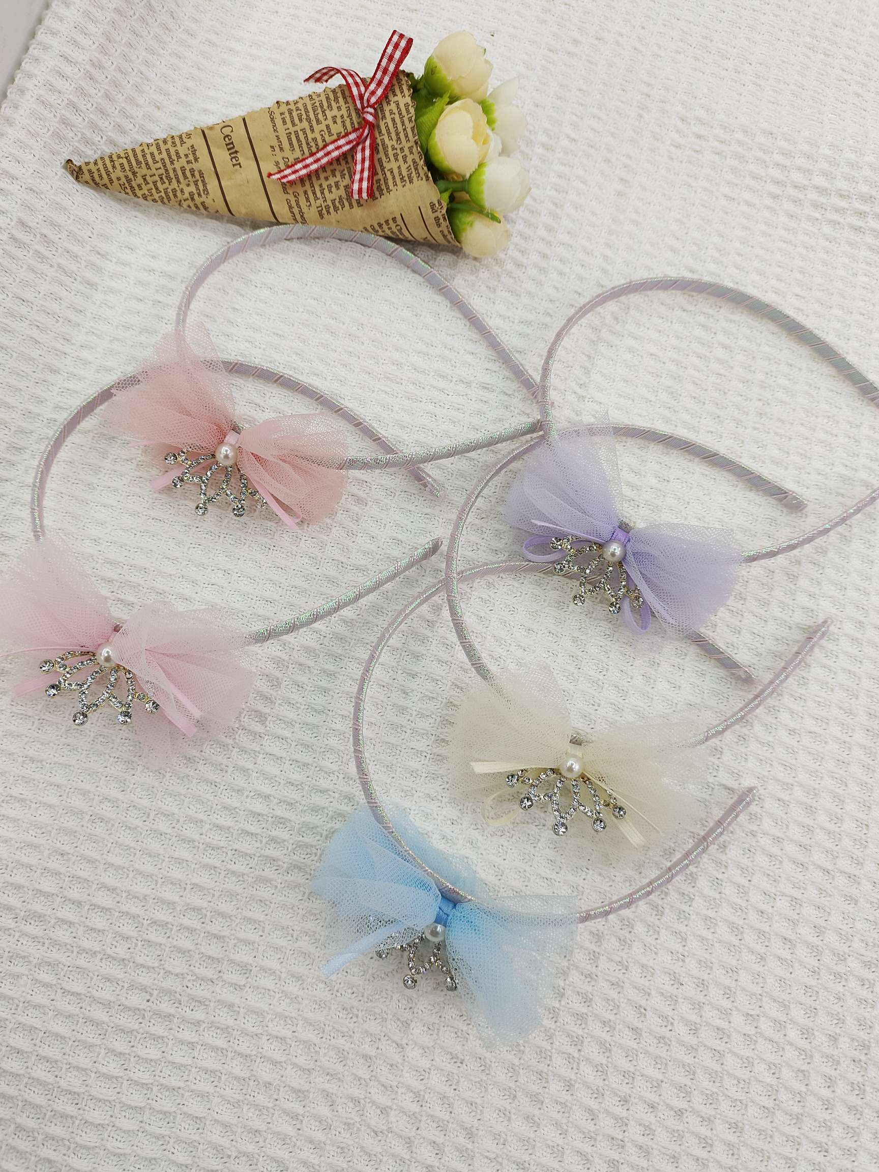 合金纱纱儿童头饰发夹儿童夏季潮流