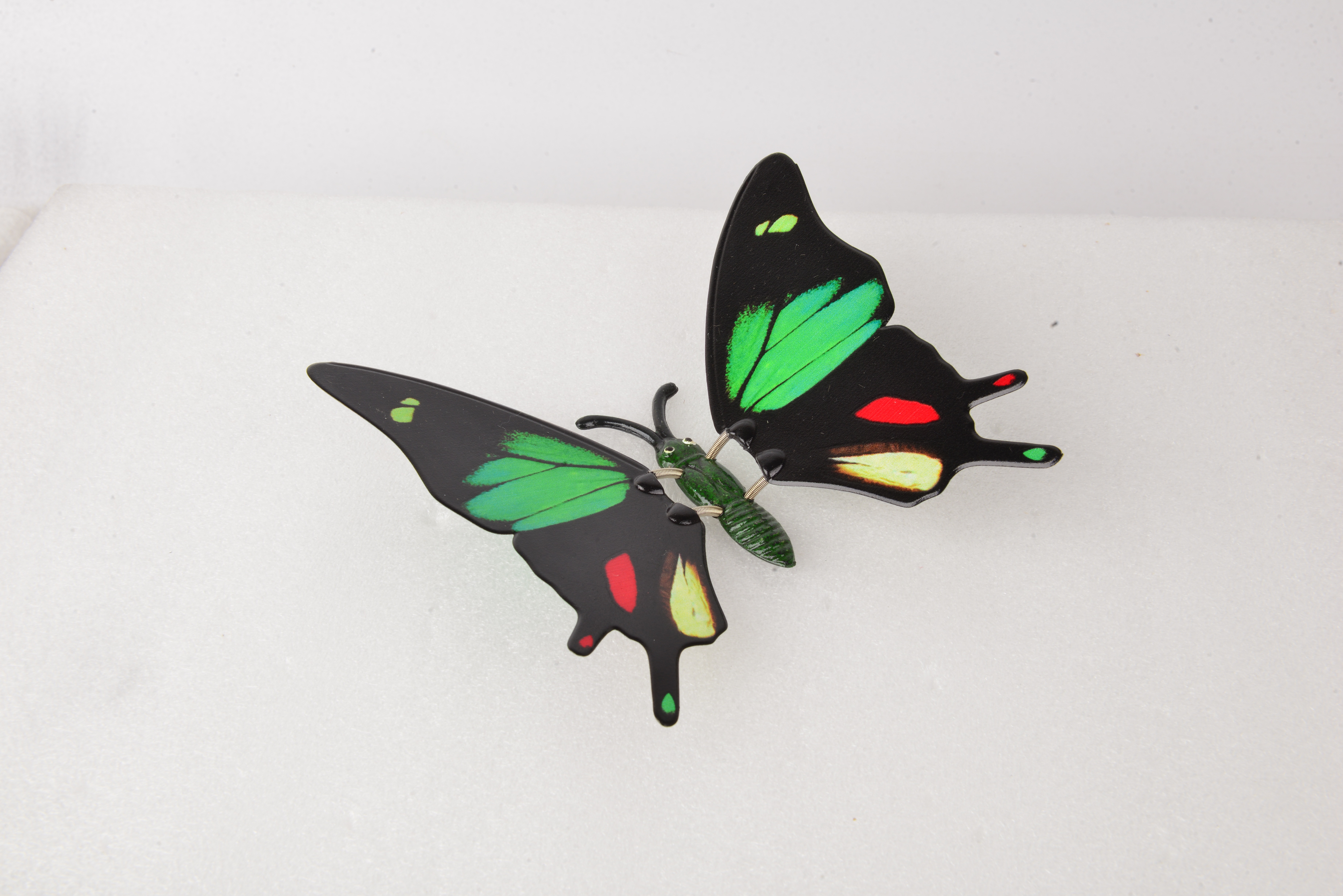 6-inch flower butterfly garden plug-in flower bed garden decoration handicrafts details Picture