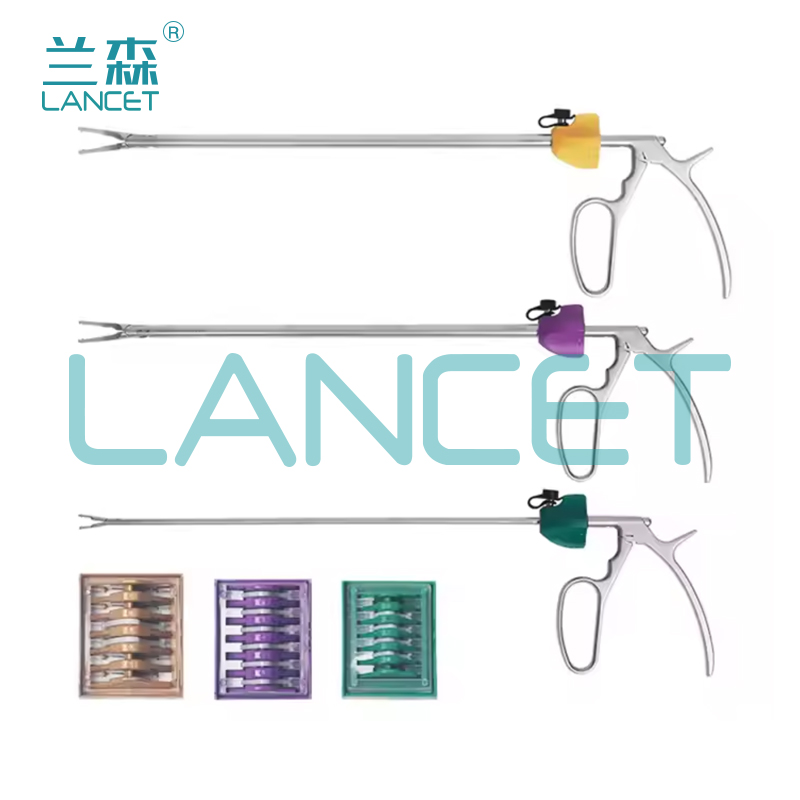 组织闭合夹血管夹钳结扎夹钳生物夹塑料夹钛夹止血夹血管夹钳详情1