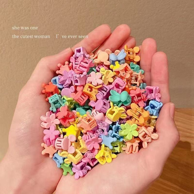 新款糖果色迷你抓夹卡通儿童可爱小夹子公主头刘海碎发夹百搭发饰 儿童详情图6