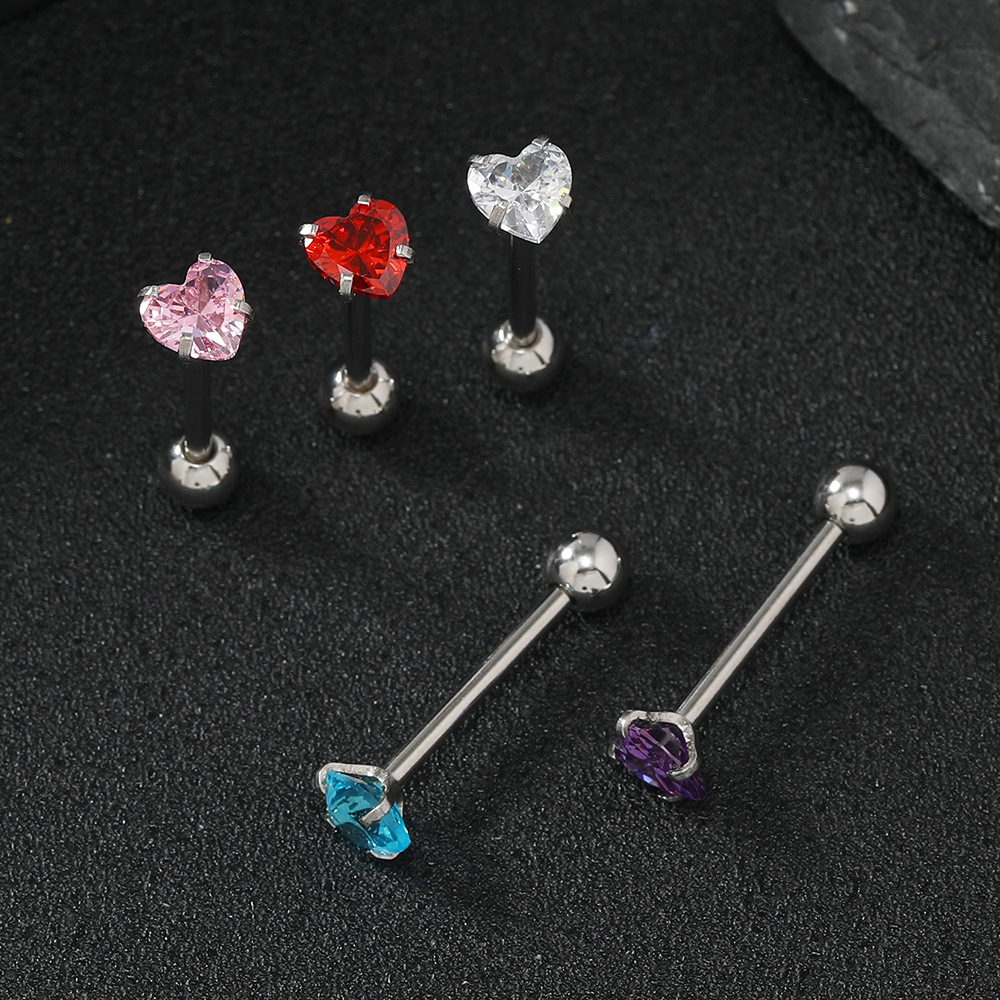 钛合金穿孔耳钉唇钉/钛合金配件产品图