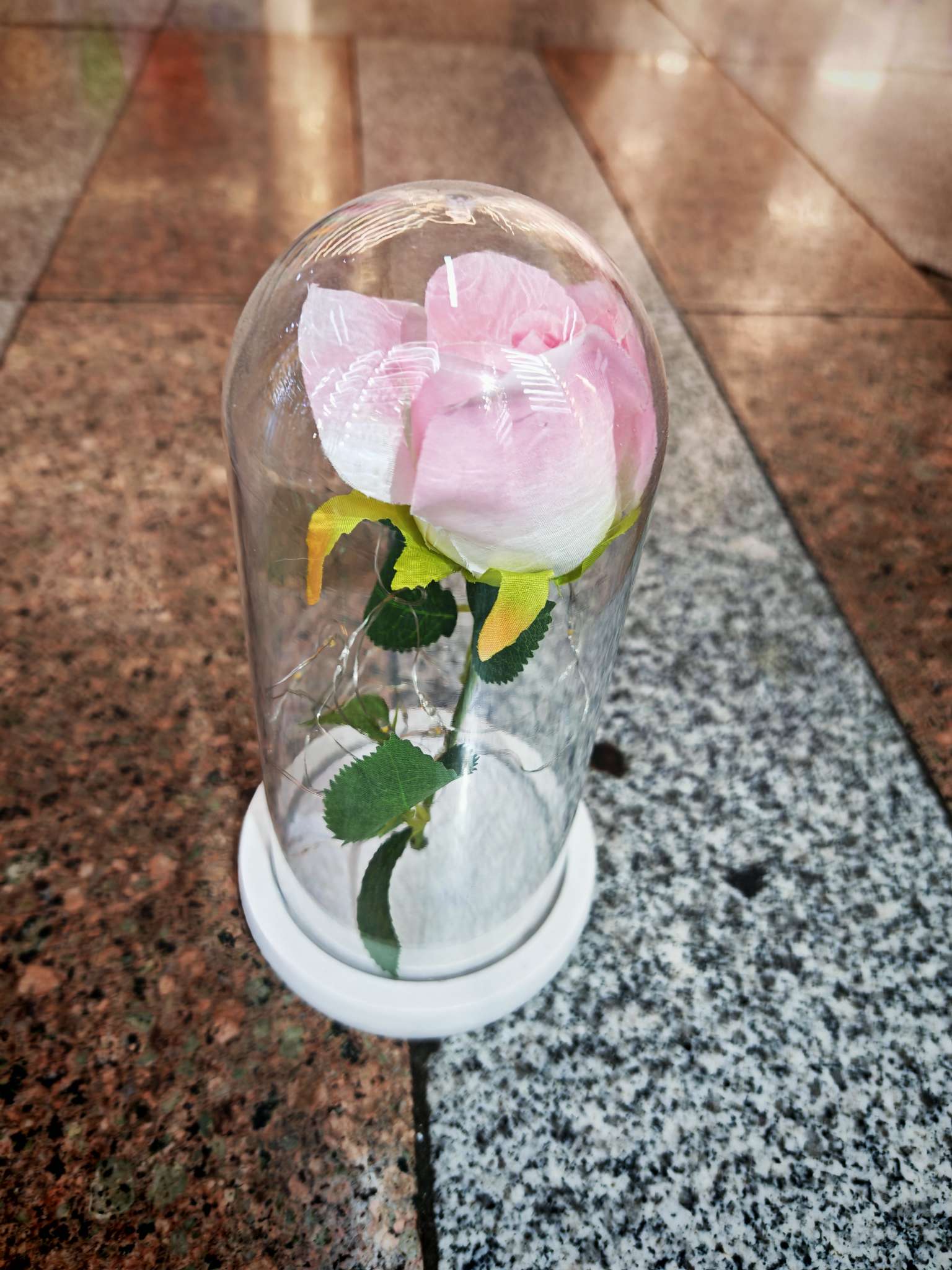 Eternal flower night light dust cover rose lamp Specification image