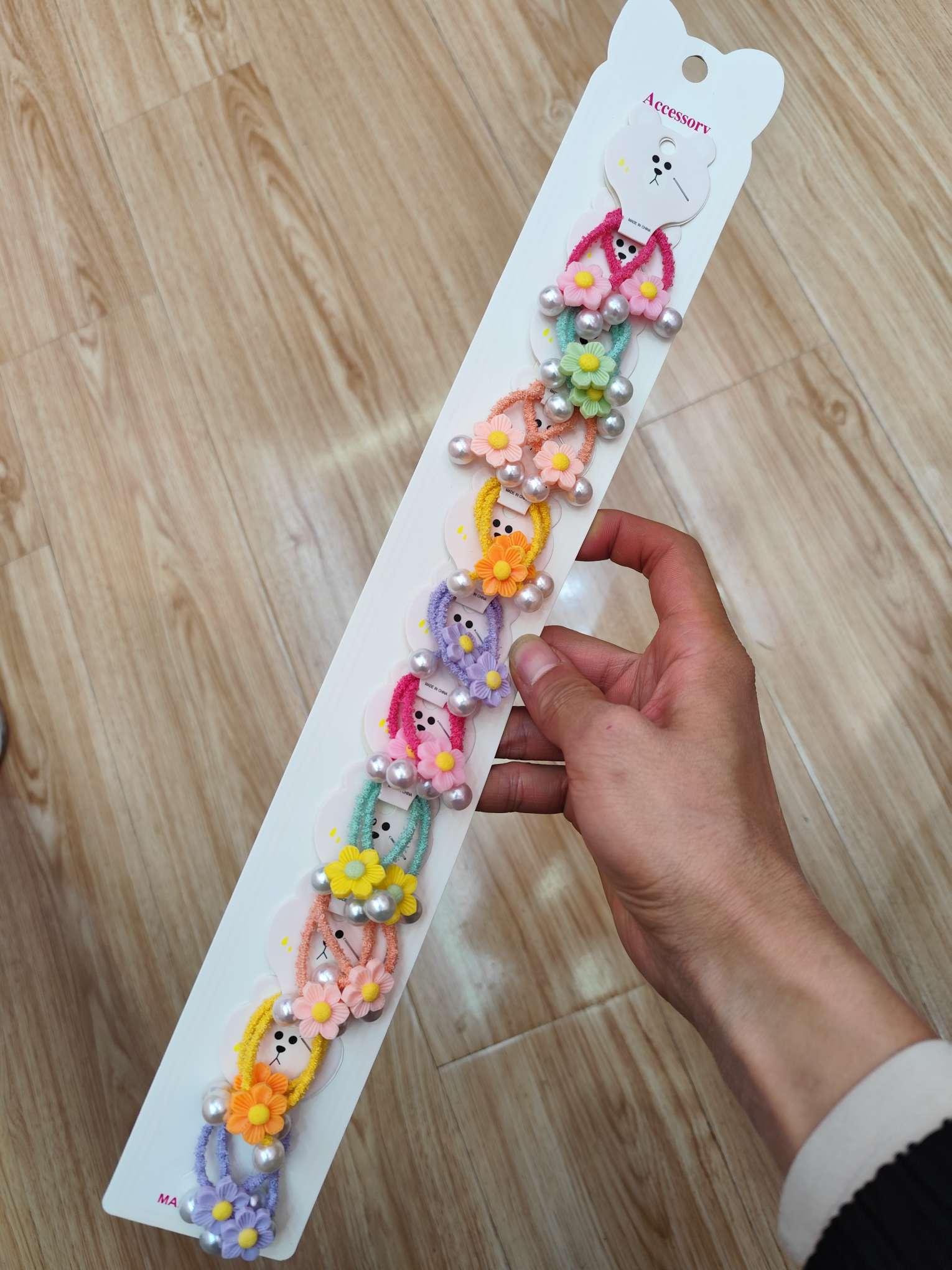 儿童饰品夏季可爱发夹 发饰女童潮流头饰 发卡套装盒 儿童发饰戒指盒装