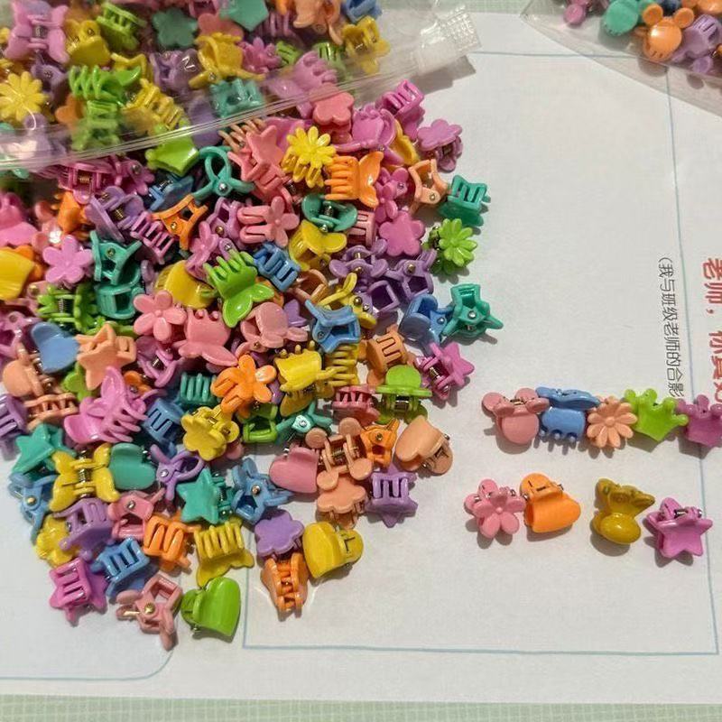 新款糖果色迷你抓夹卡通儿童可爱小夹子公主头刘海碎发夹百搭发饰 儿童详情图7