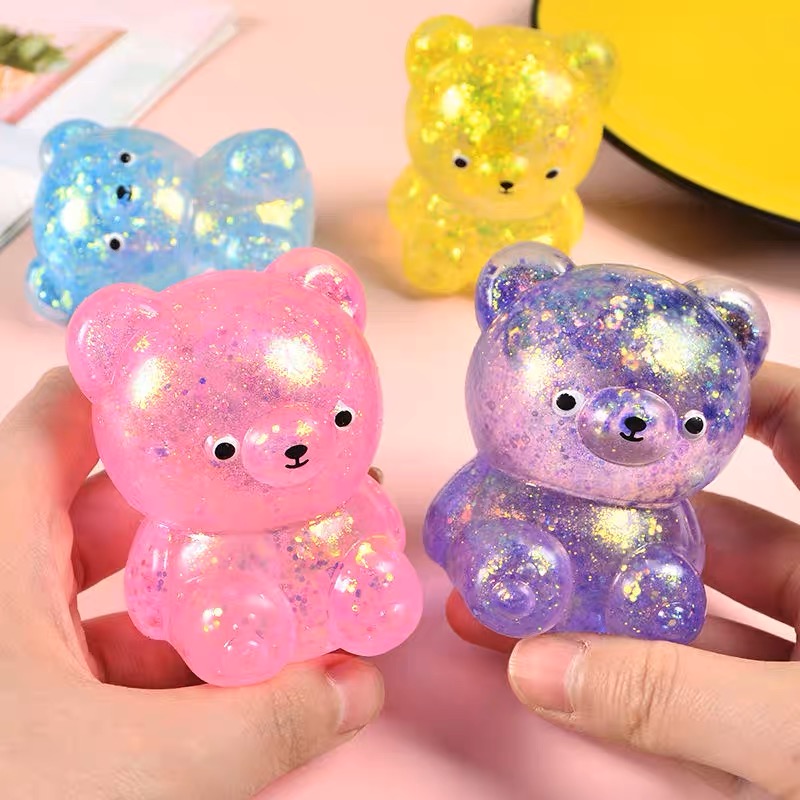 麦芽糖小熊 挤压捏捏 儿童玩具地摊 发泄玩具 详情图3