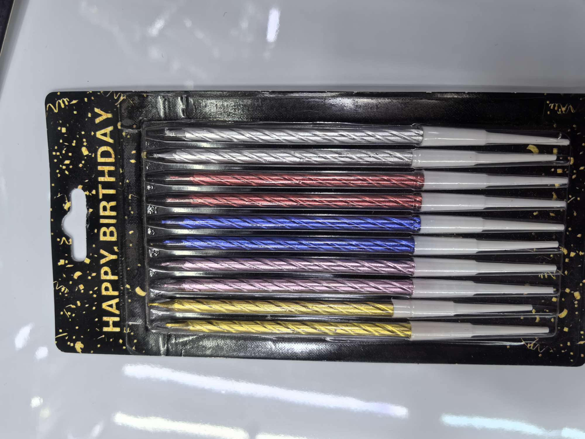 主题生日蜡烛节庆用品 纸流苏装饰礼盒 节日用品礼盒文化氛围布置产品图