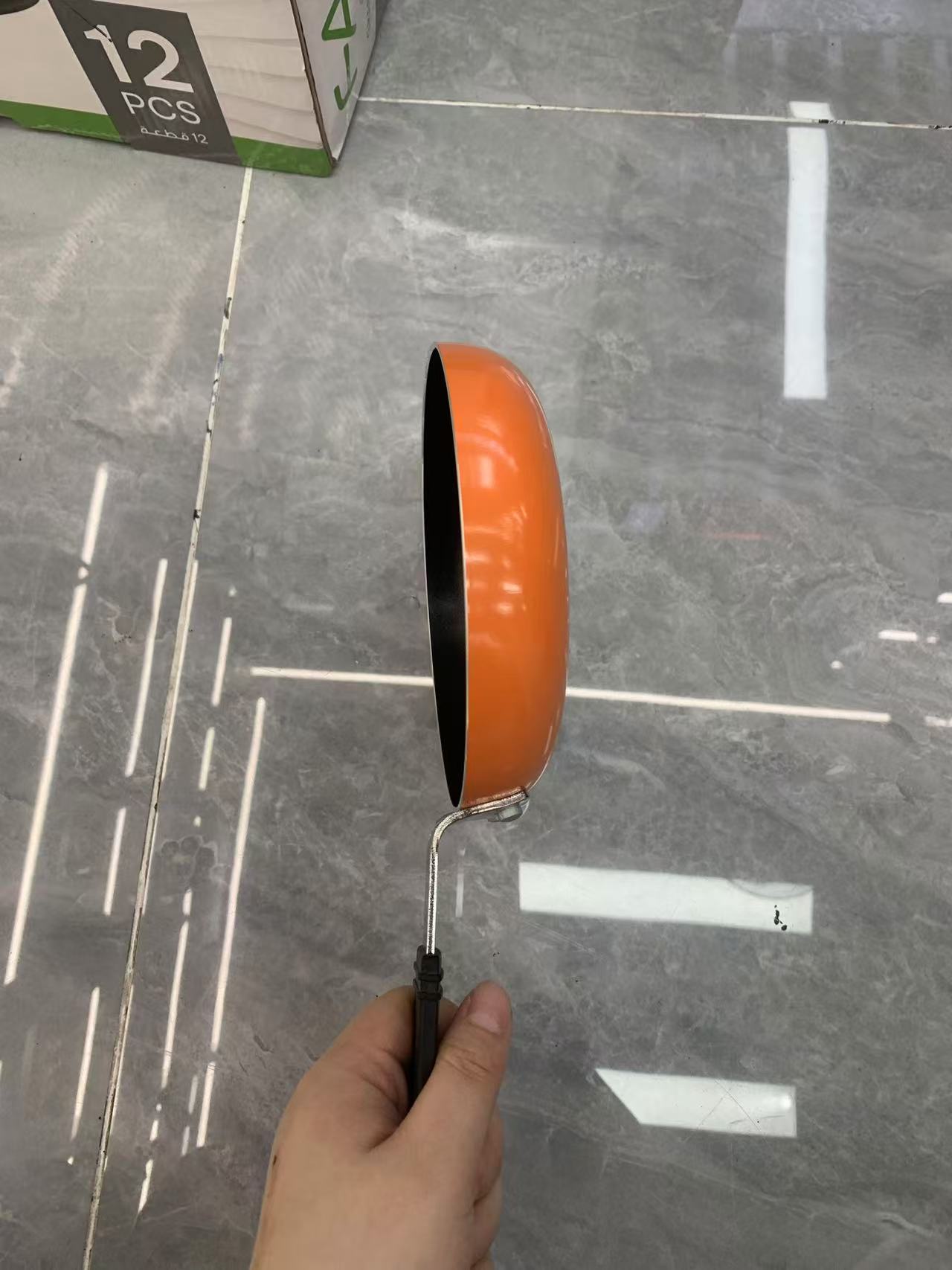 DESSINI铝锅不粘锅 炒锅煎锅 22cm平底锅 燃气灶电磁炉可用生煎锅厂家直销现货平底锅不粘锅煎锅