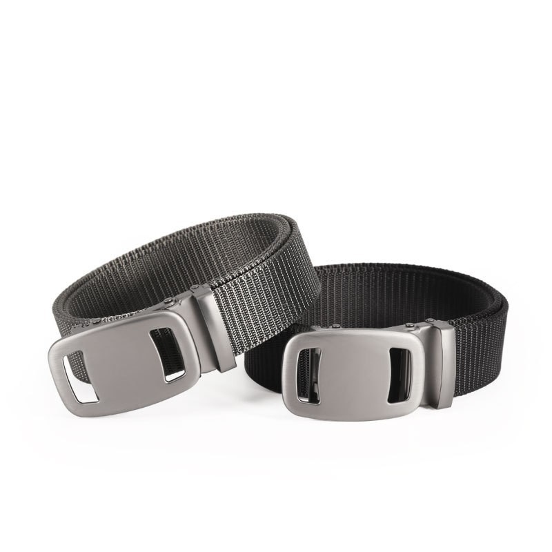 Men's belt, fabric belt, toothless youth versatile belt, outdoor tactical imitation nylon belt, student military training Application Scenario