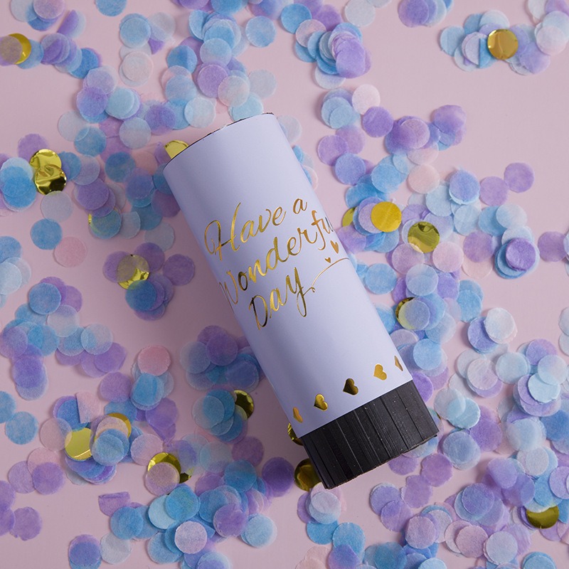 Wedding firecrackers, wedding spray flower tubes, small firework shells, hand-twisted firework cannons, wedding gift tubes, flower petal rain, wedding supplies detail image 5