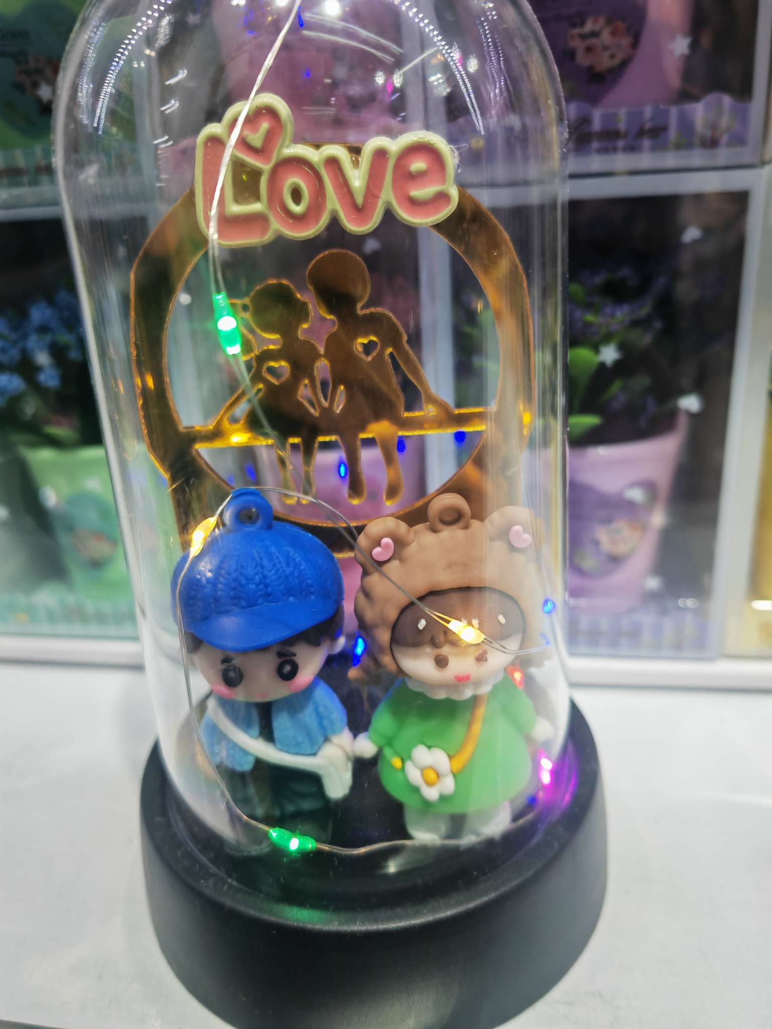 精美工艺品礼品集合 塑料工艺品帆布画竹圈扇框 莲花灯红绳子珠子穿戴甲 艺术品收藏装饰品产品图