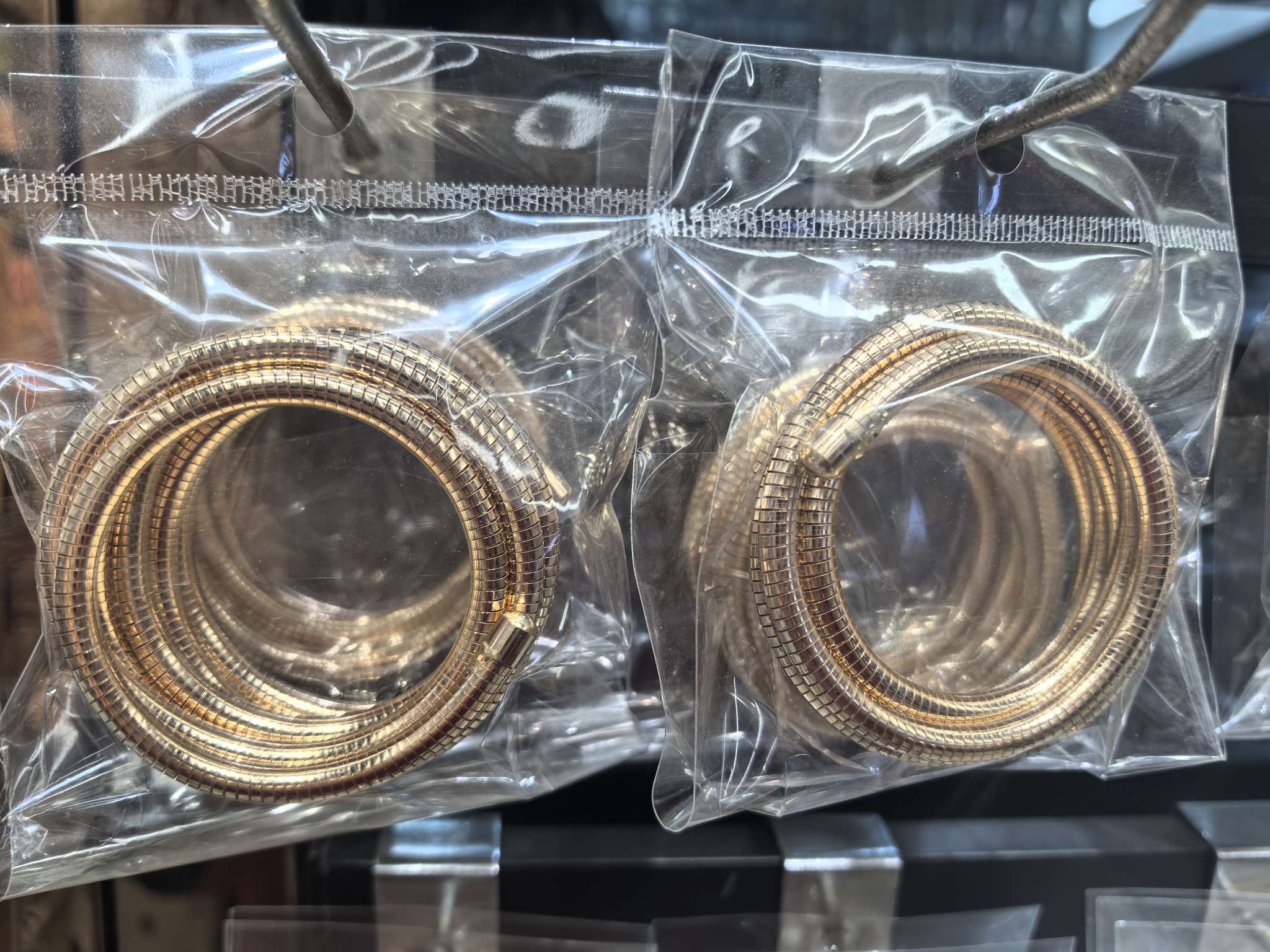 欧美跨境男女钢丝弹簧叠搭四层手镯个性手环手饰品 手链详情图2