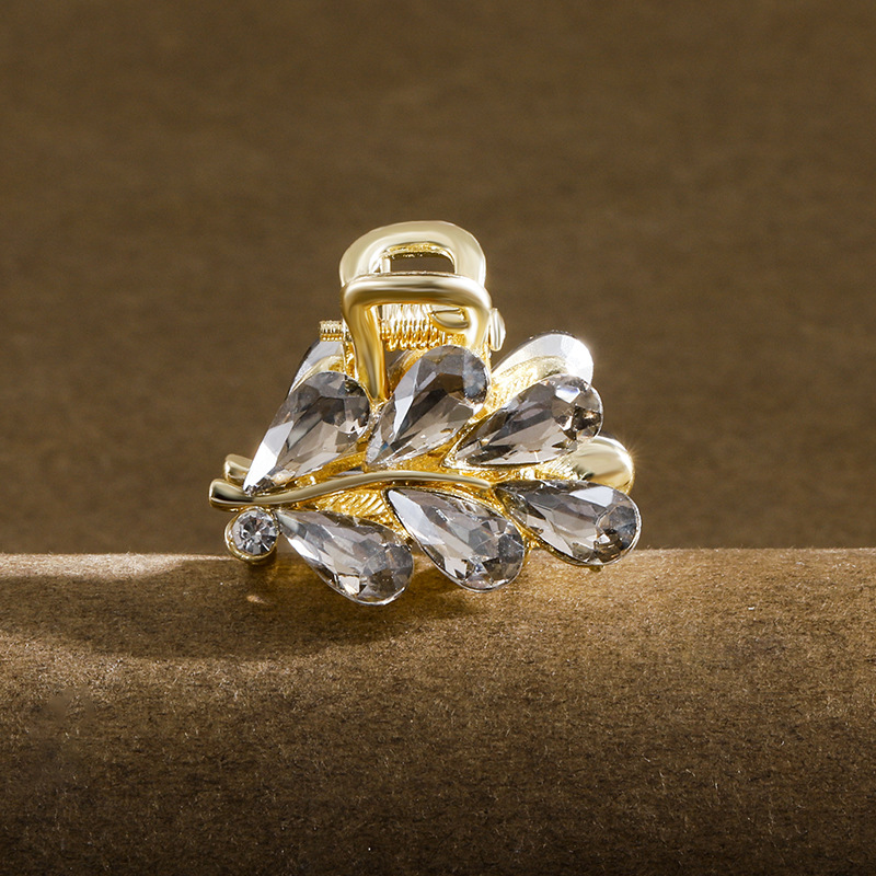 半扎发小抓夹发饰小号发夹2024新款高端短发发饰侧边夹子头饰发卡 详情图5