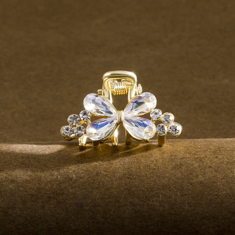 半扎发小抓夹发饰小号发夹2024新款高端短发发饰侧边夹子头饰发卡 详情图4